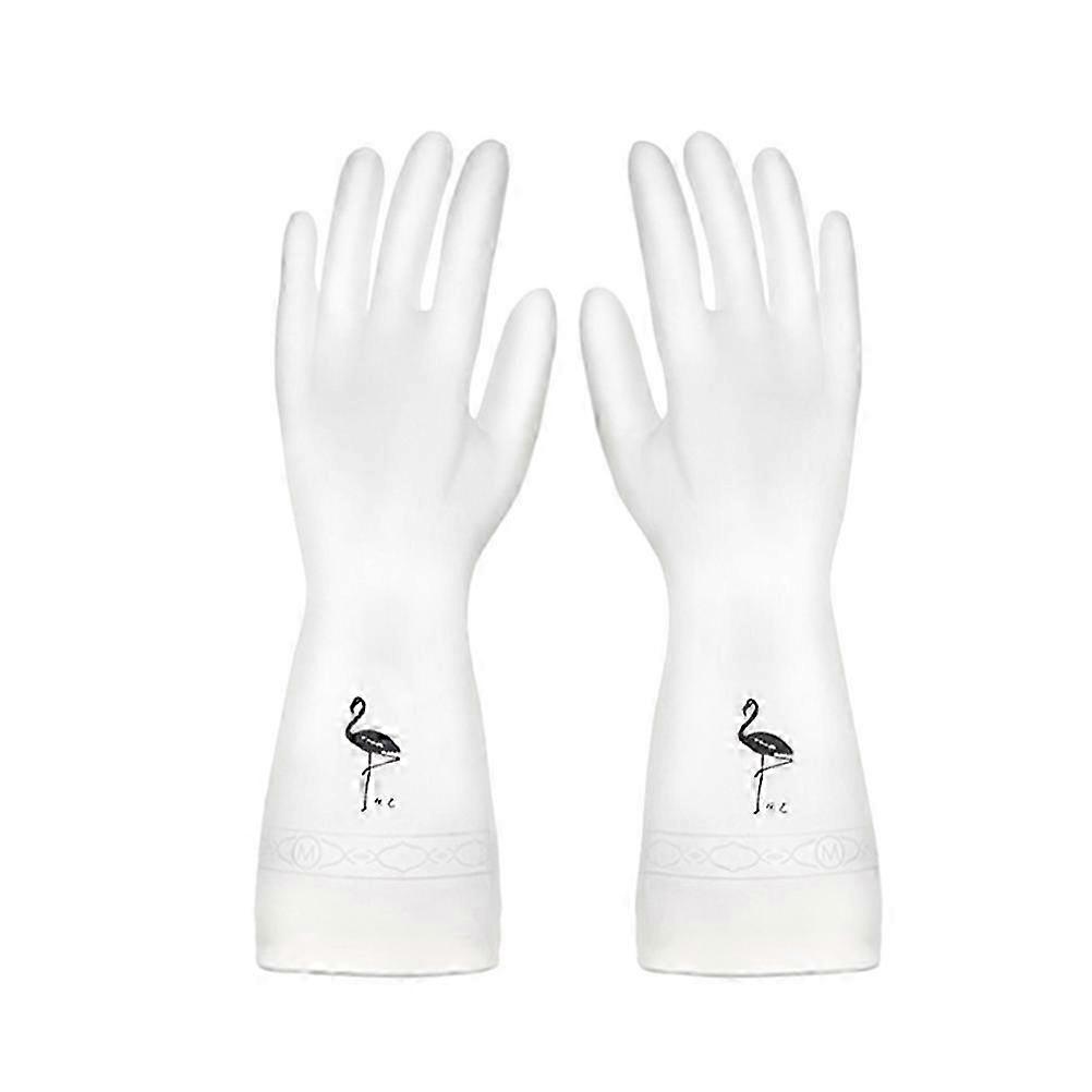Kitchen Rubber Gloves Durable Gloves for Protection 3Pcs