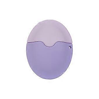 Sunscreen Applicator Silicone Refillable Lotion Bottle with Roller Ball for Travel Outdoor Use Purple