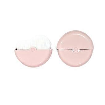 INF 180-Grad-Drehpinsel für Concealer, Rouge und Foundation mit Staubschutzkappe und Aufbewahrungsbox, Nylon