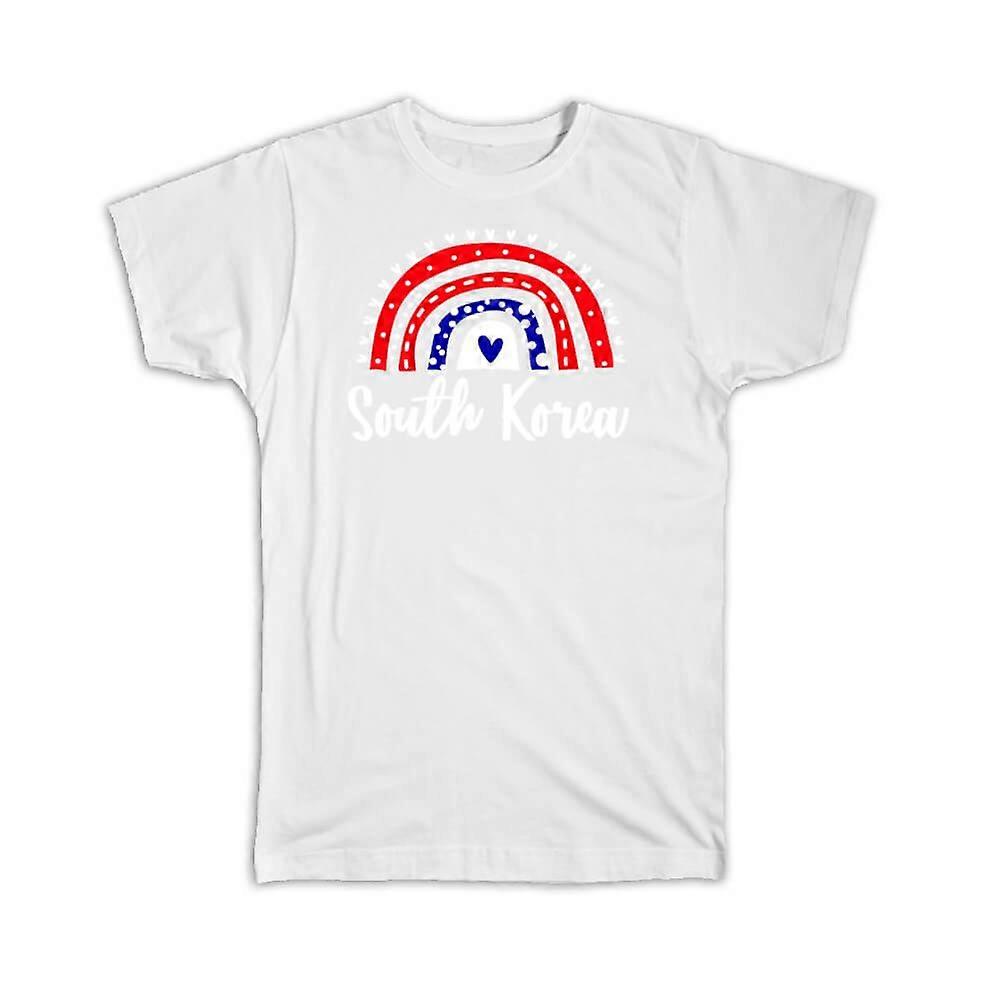 Camiseta de presente: Coreia do Sul Arco-íris