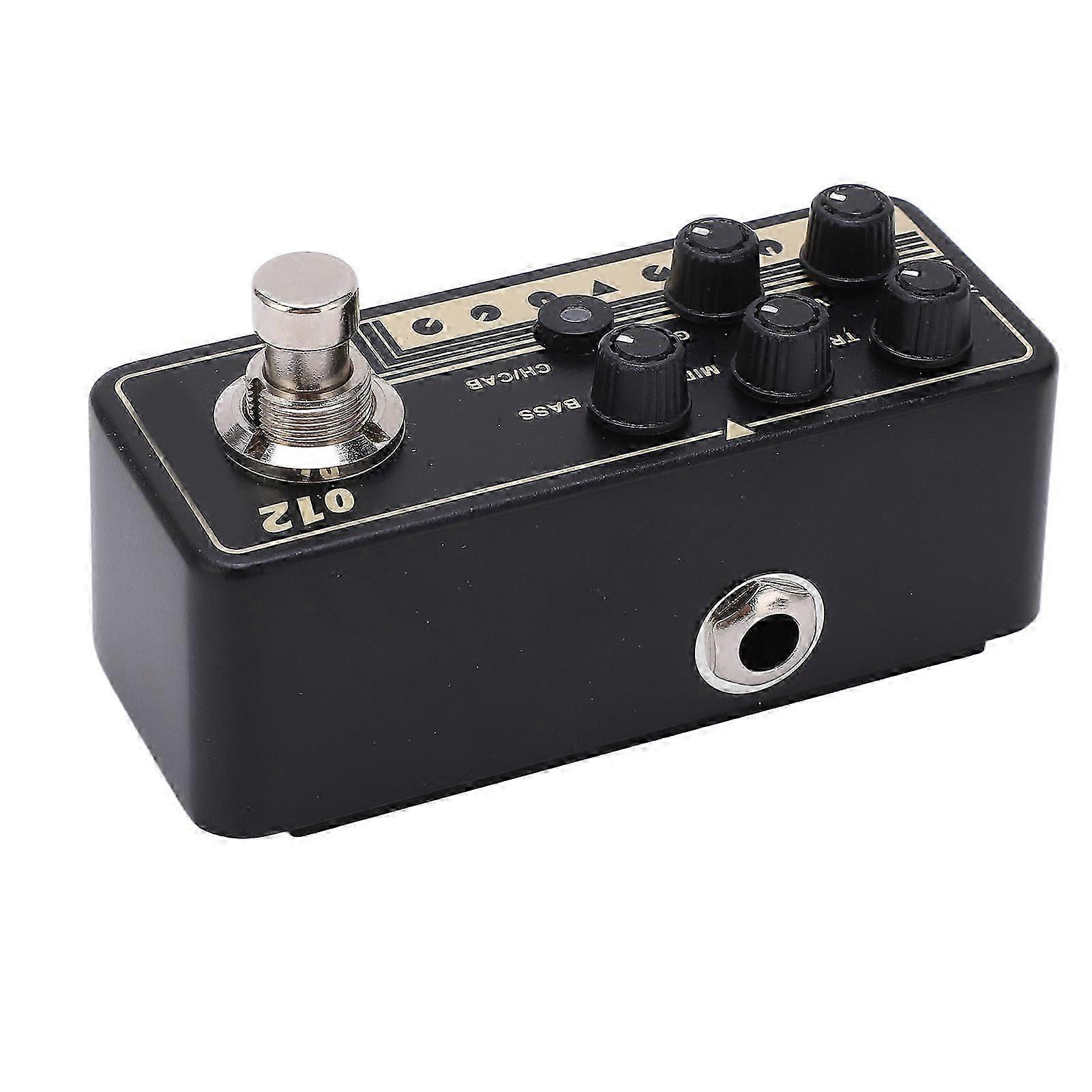 Micro Preamp Effect Pedal Classic Rock Sound with Cabinet Simulation