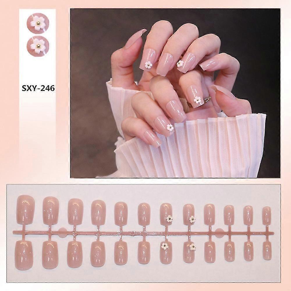 Fake Nail Patch Press-on Nails  Glossy False Nails Glossy False Nails