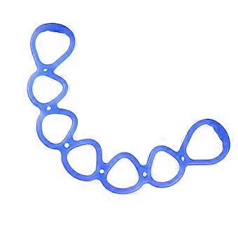 Strength Training Yoga Band for Endurance with 1Pcs Blue Rubber Chest Expander
