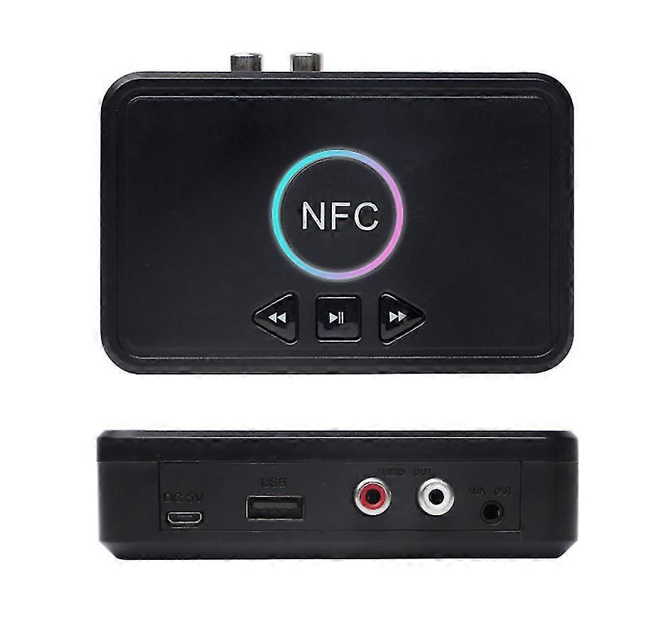 Bluetooth adapter, 3.5mm RCA speaker receiver, NFC Bluetooth audio receiver