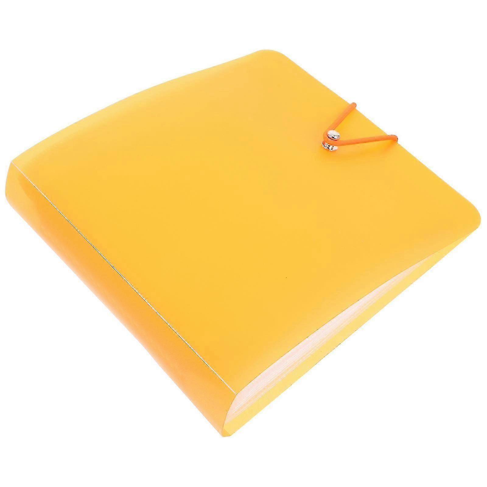 Cd Binder Storage Sheets compatible with Organizing Discs with Button Closure 5Pcs