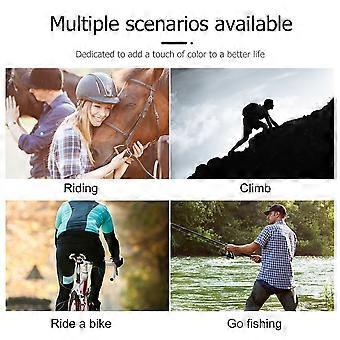 Anti-Slip Riding Gloves Cut Finger Gloves for Cycling with Silicone Camouflage