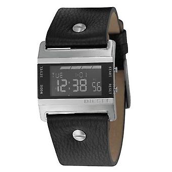 Diesel watches Quartz Digital Men's Watch with Cowhide Bracelet DZ7081
