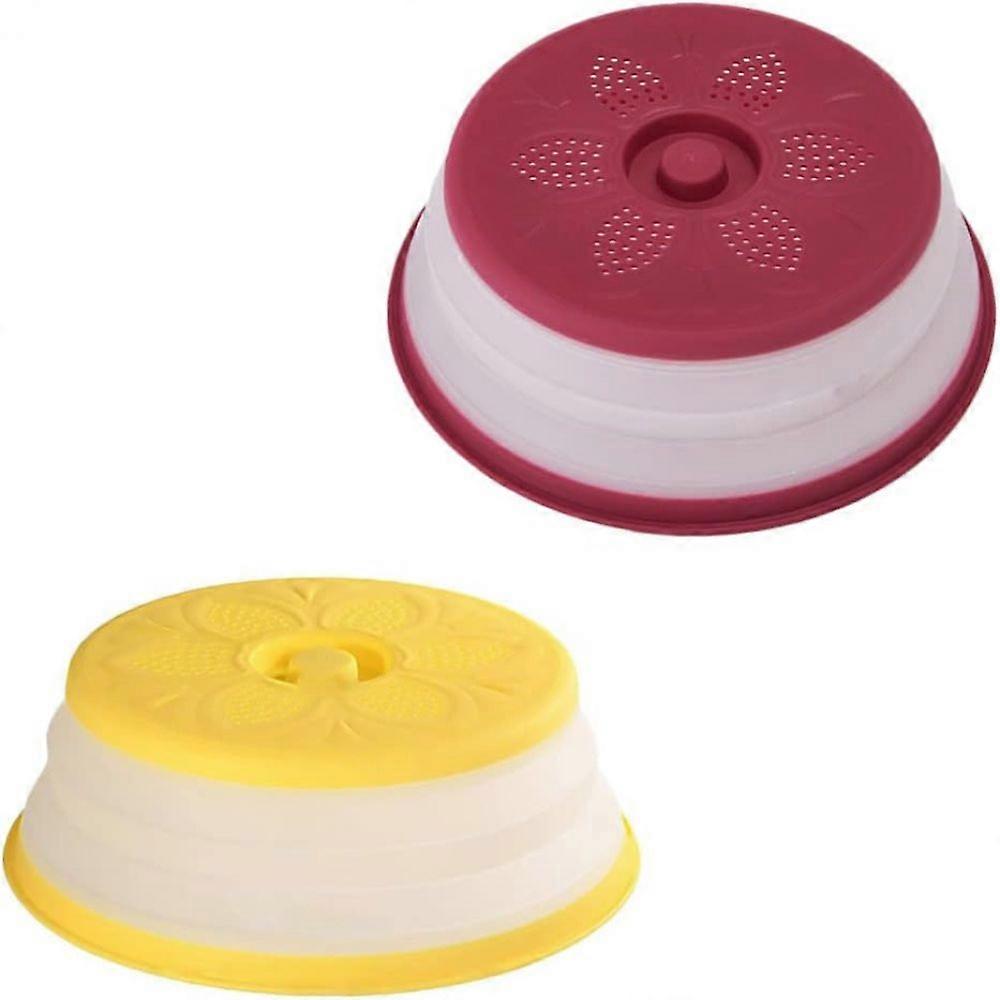 Drain Basket Dish Cover Splatter Guard Foldable