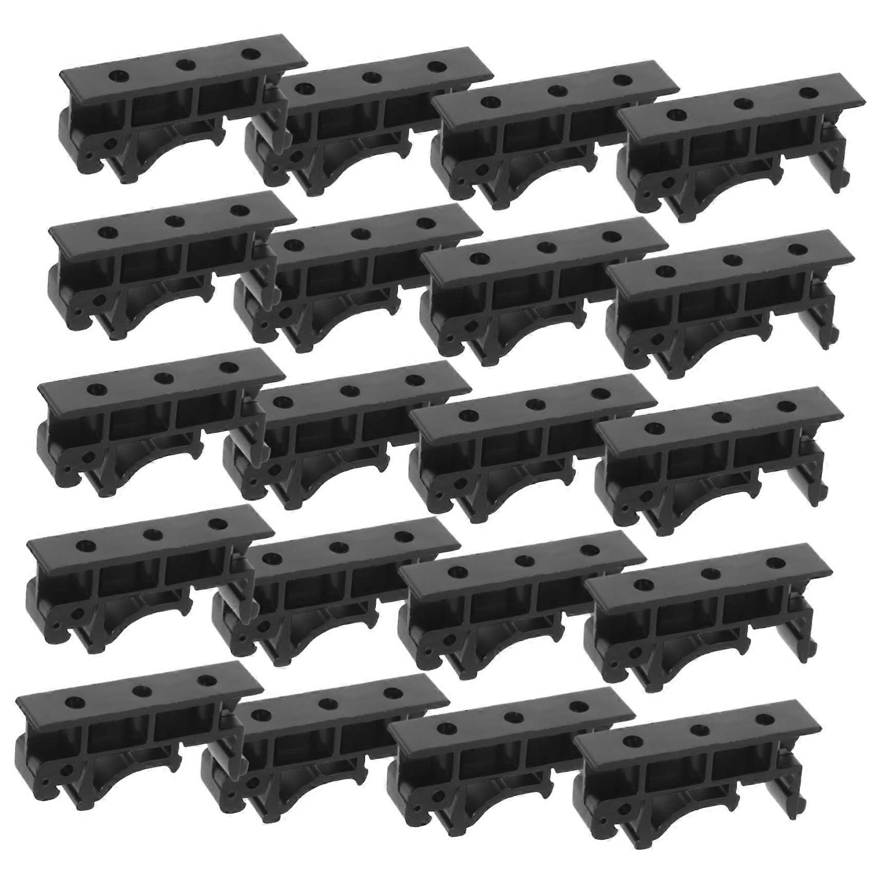 DIN Rail Mounting Bracket Clips for PCB Adapter, Secure PCB Mounting and Easy Rail Installation
