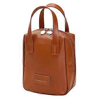 Portable Travel Bag Storage Bag Out of the Skin Care Toiletries Bag Waterproof PU Leather Bag-WHBYV