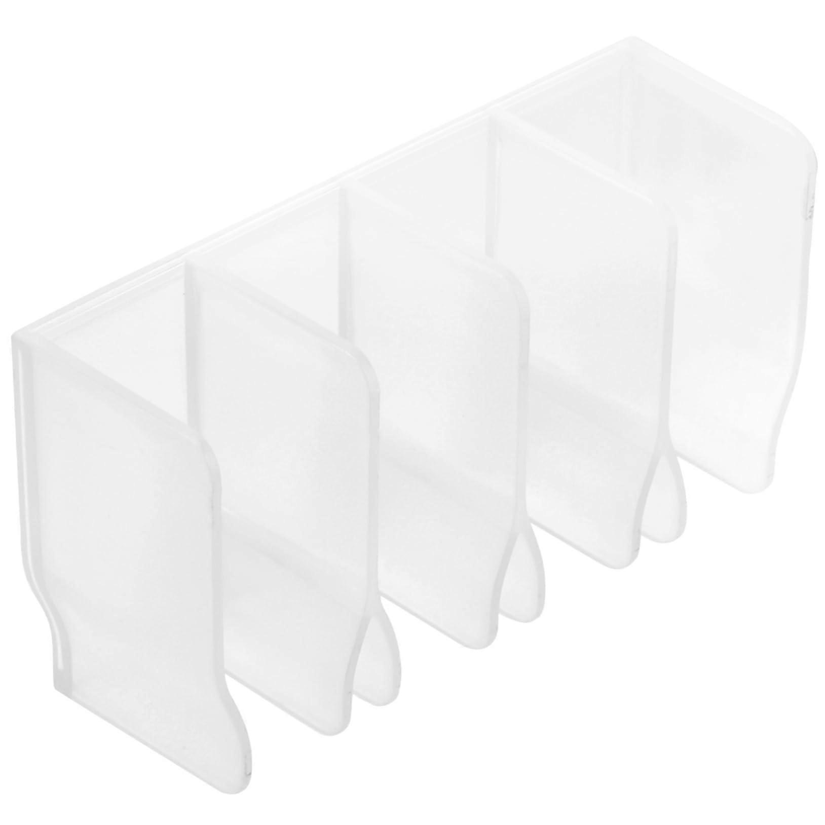 Bathroom Wall Organizer Adhesive Toothpaste Holder No Drill Space Saving Multi Compartment Rack