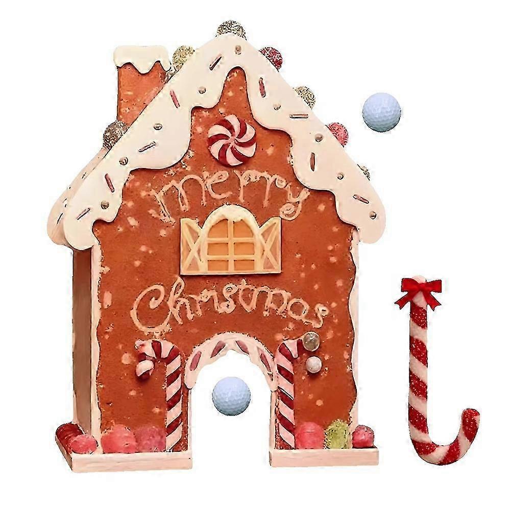 Acrylic Gingerbread Mini Golf Set