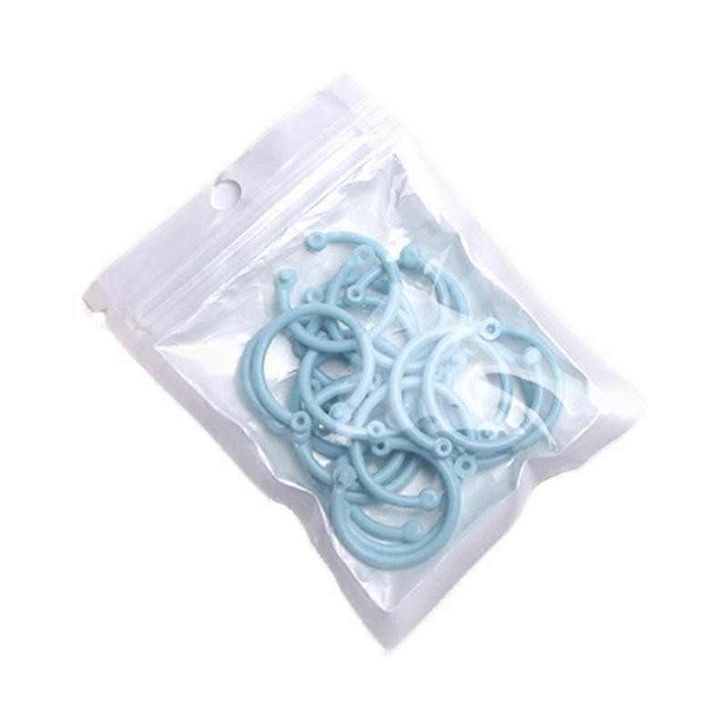Loose Leaf Binder Ring Flexible Book Rings,Indexes Card Ring,Notebook Paper Ring