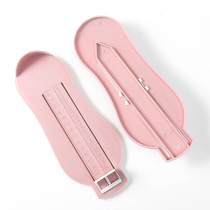 Plastic Kids Foot Measuring Ruler Tool Baby Nail Care Infant Foot Ruler ...