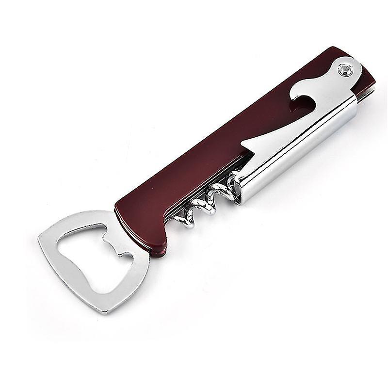 Wine Corkscrew With Beer Corkscrew And Foil Cutter