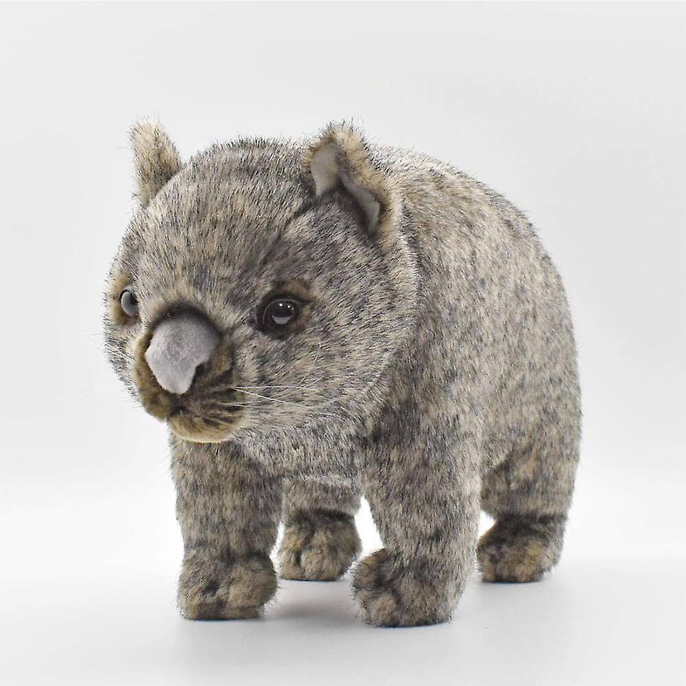 37cm Hansa Wombat Poseable Plush Toy Plush Soft Realistic Stuffed Animal Toy