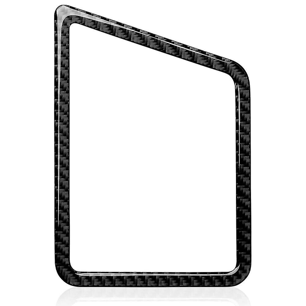 Fiber Car Shift Frame Trim Decals Sticker For 2008-2014 Interior Accessories