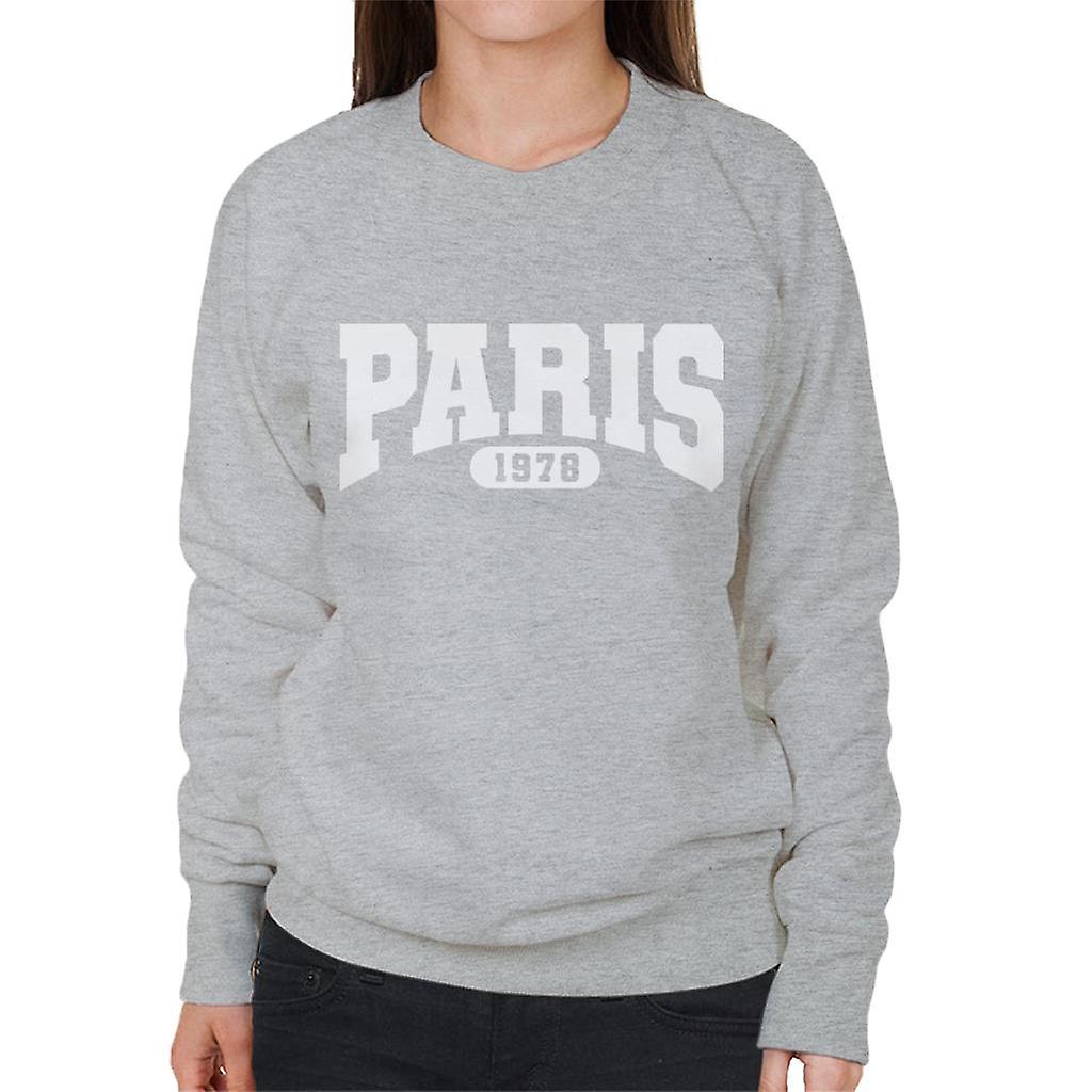 Paris Varsity Women's Sweatshirt