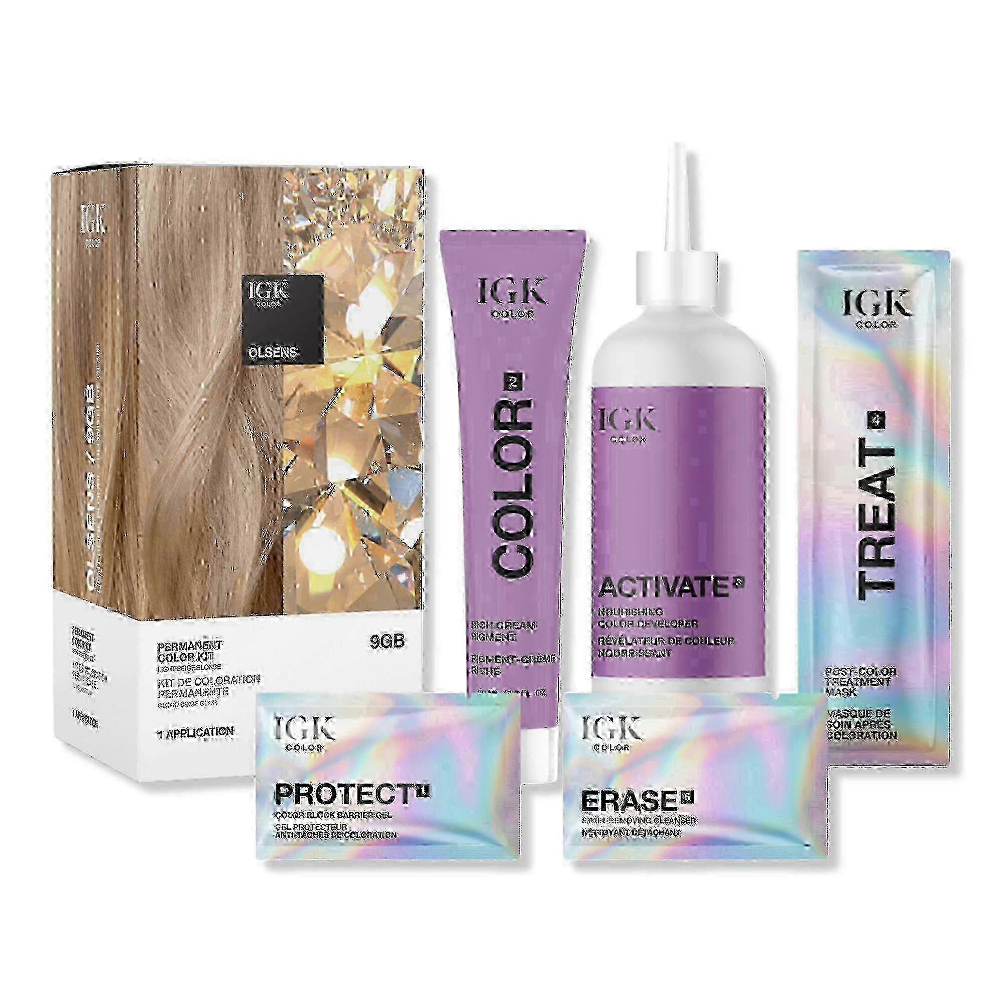 Igk Permanent Color Kit, 9gb Olsens