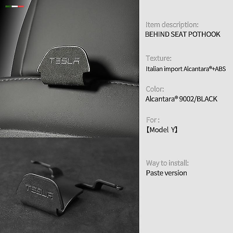 2pcs For Tesla 3 Y Seat Hook Interior Stora Pegs Pothook