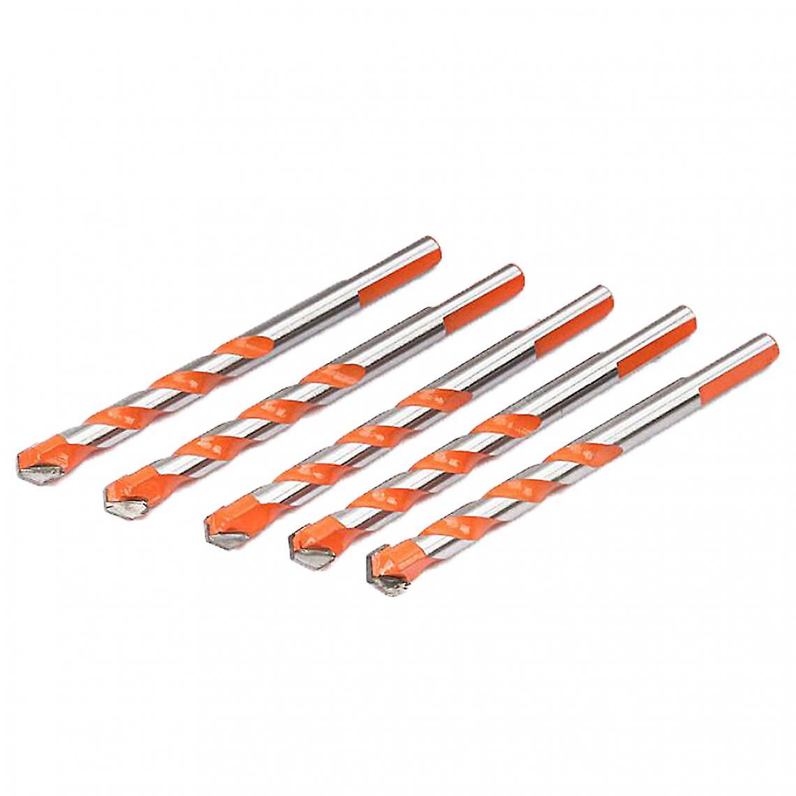 5pcs Triangular-overlord Handle Multifunctional Drill Bits 8mm