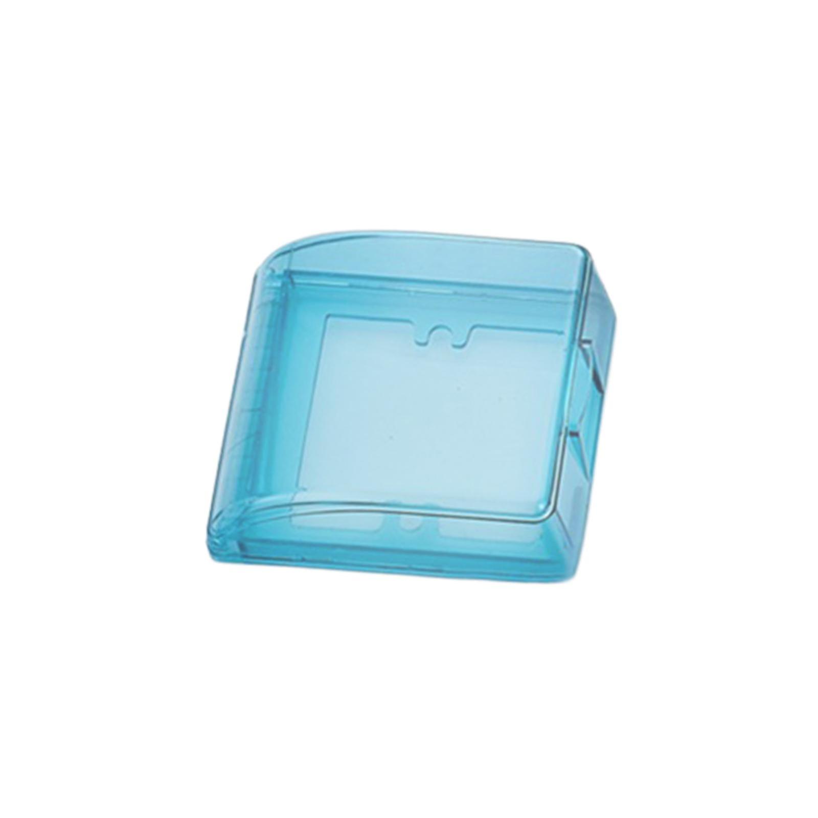 Tapa de salida resistente a la intemperie Enchufe exterior y protector de receptáculo para baño azul claro