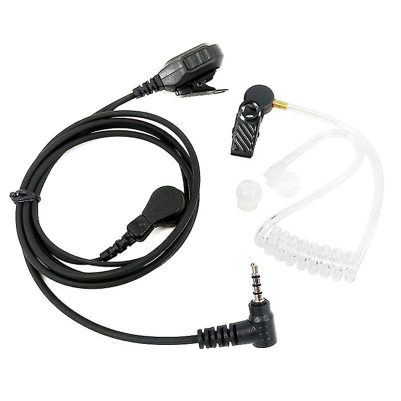 Walkie Talkie Earpiece Microphone For Vertex Yaesu Ptt Headset Ft-60r Vx-3r Vx-2r Vx3r Vx5r Vx2r Vx