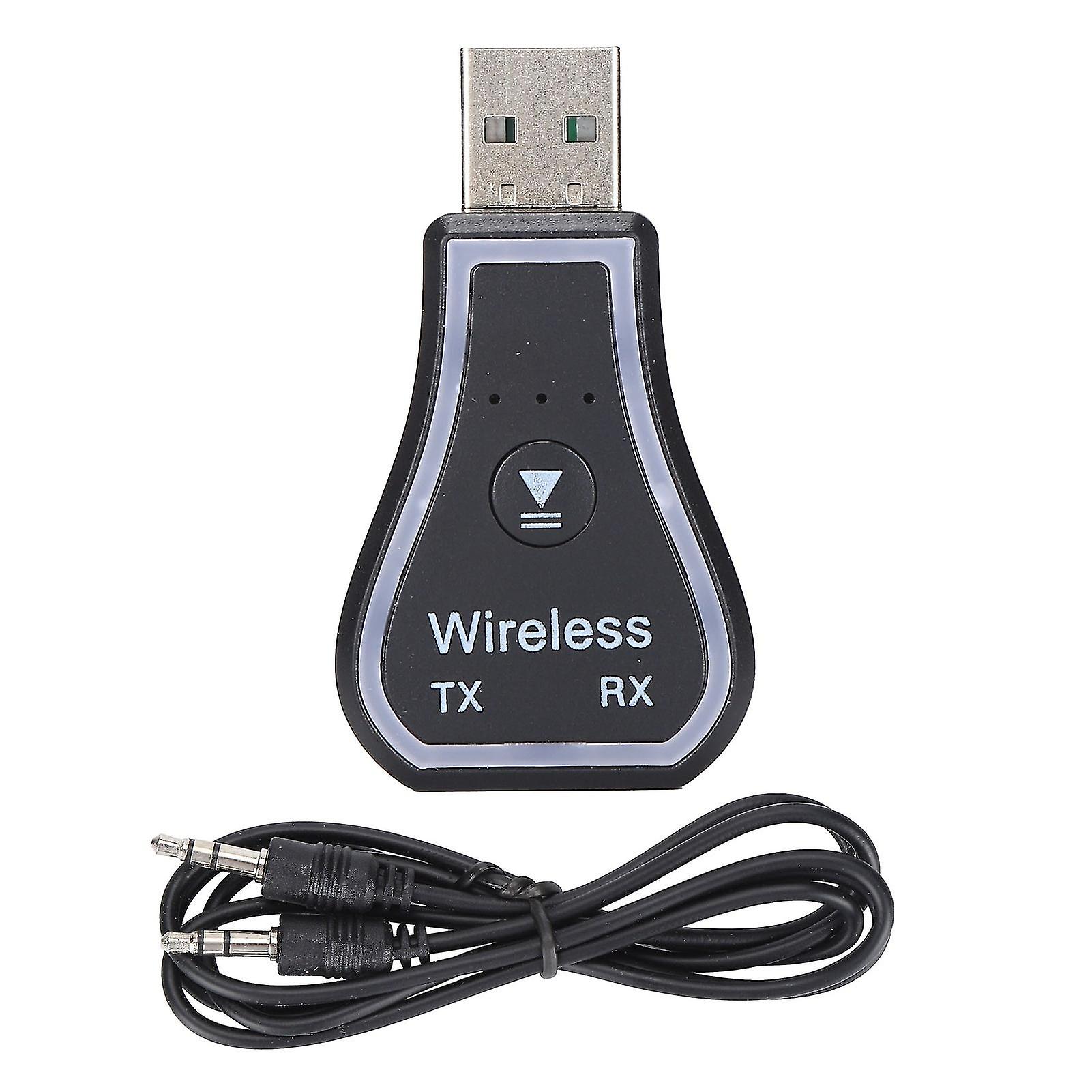 M11 Bluetooth 5.0 Adapter: 3-in-1 USB Transmitter & Receiver for PC and TV o