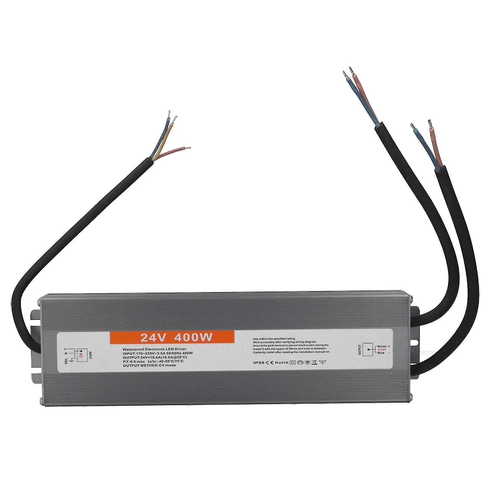 Alimentation filaire Ultrathin Imperméable à l’eau Commutation Led Drive 400w Ac170-250V 50 / 60hzdc24v
