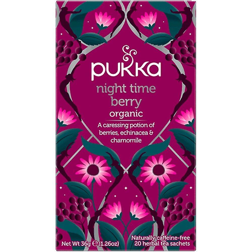 Pukka Herbal Organic Teas - Night Time Berry