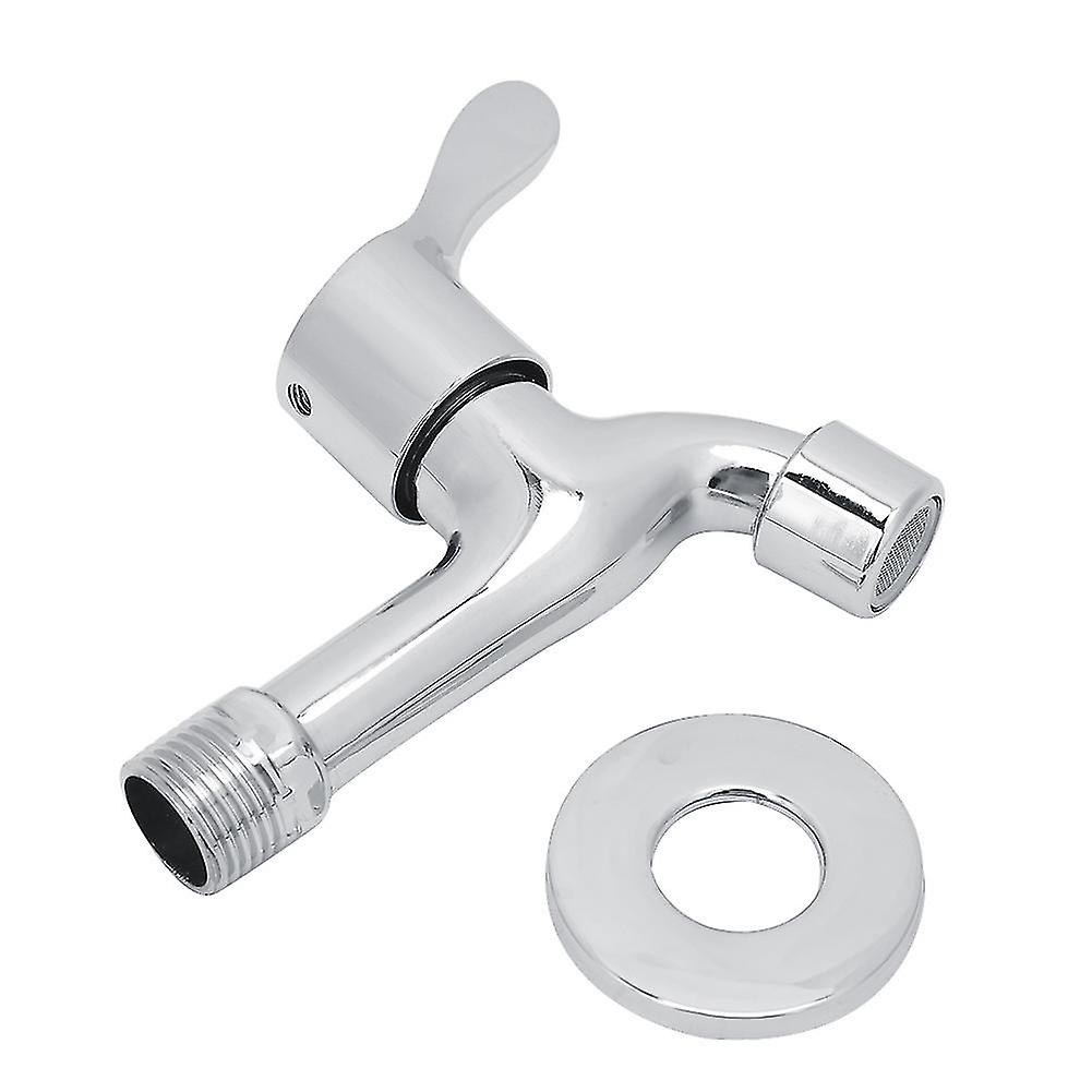 Single Cold Water Tap, Ergonomic Handle Design For Smooth Water Flow And Easy Operation In Kitchen Or Garden, G1/2In International Universal Thread,