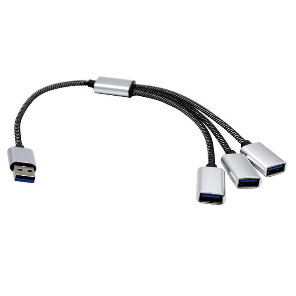 1 قطعة USB مضيف منفذ الطاقة Y الفاصل محول USB إلى 3/2 منفذ USB 2.0 OTG كابل أنثى ذكر USB