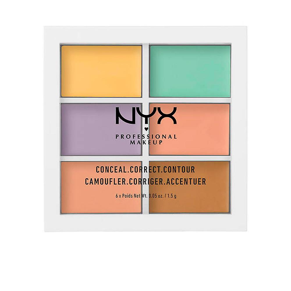 Nyx Professional Make Up Conceal Correct Contour Palette 6 X 1,5 Gr Unisex