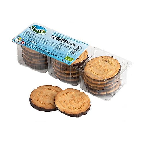 Eko spelled cookies with chocolate background 150 g