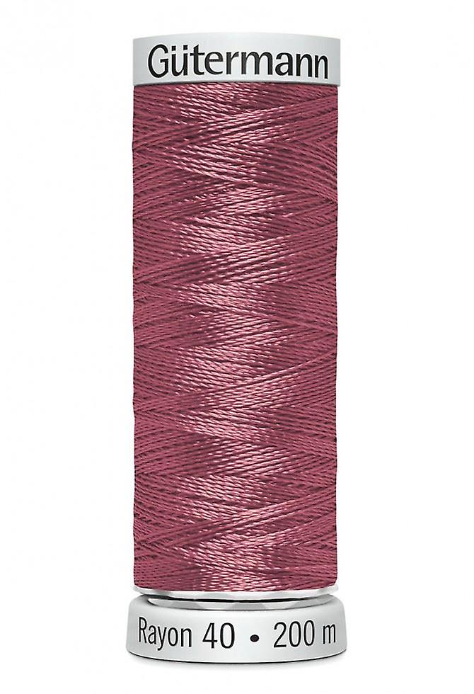 Gutermann No 40 Sulky Rayon Embroidery Thread 200m 1119 - each