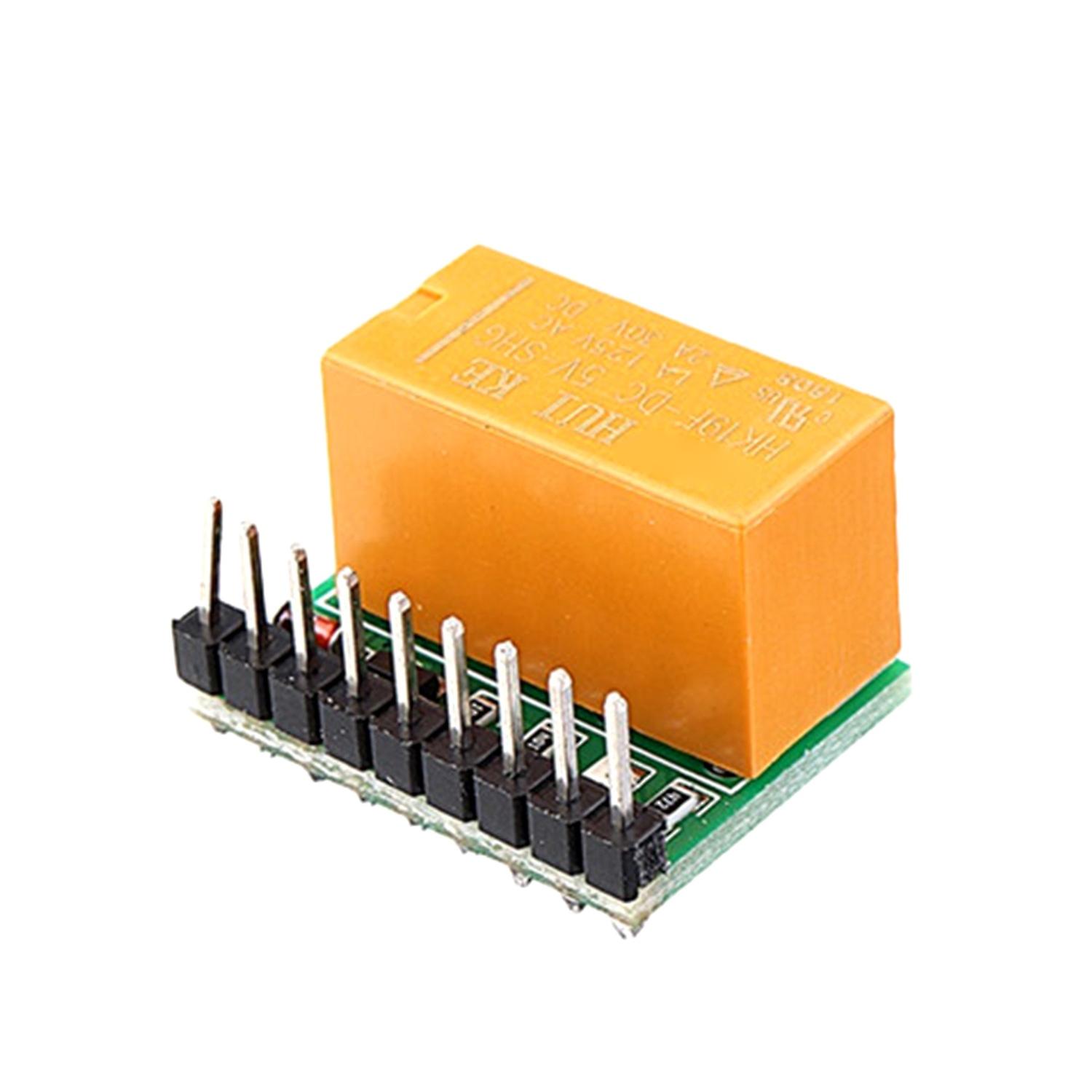 DR21A01 Relay Module Double Pole Double Throw Stable Percompatiblemance DC 5V Programmable Switch Ci
