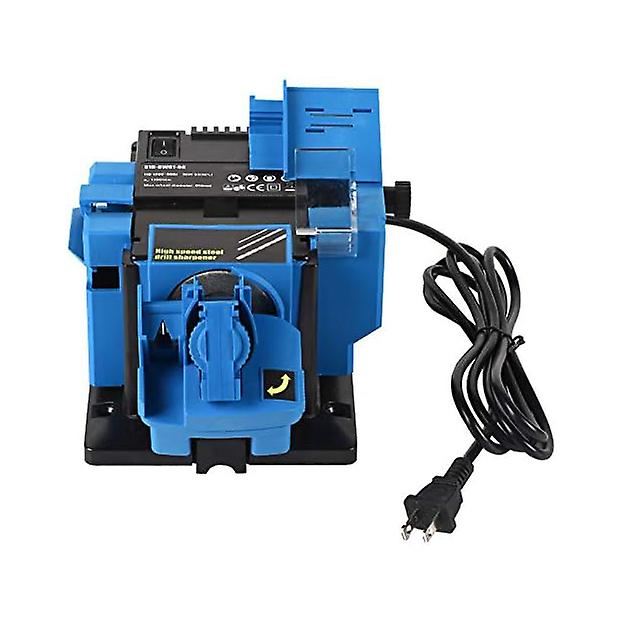 Multifunctional Sharpener, Multifunctional Electric Sharpener Drill Bit Sharpener for Straight Knives Scissors Drill Bit Planer (US Plug 110V)