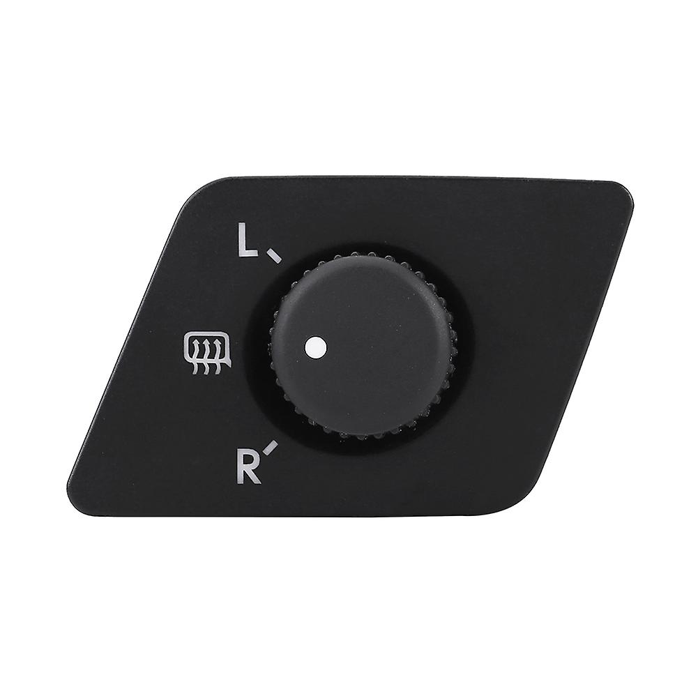 Car Side View Mirror Rear View Mirror Switch Adjust Control Knob with Heat for