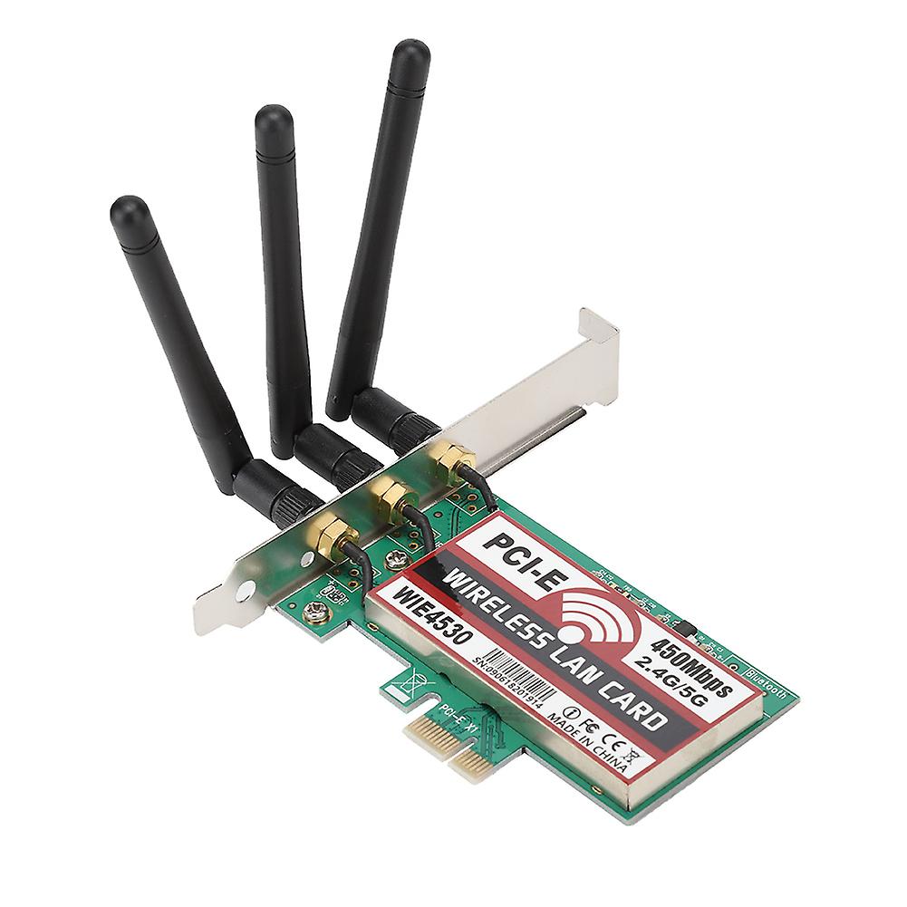 450Mbps Desktop Built in Wireless Network Card 2.4G/5G PCI-E Network Adapter LAN Card