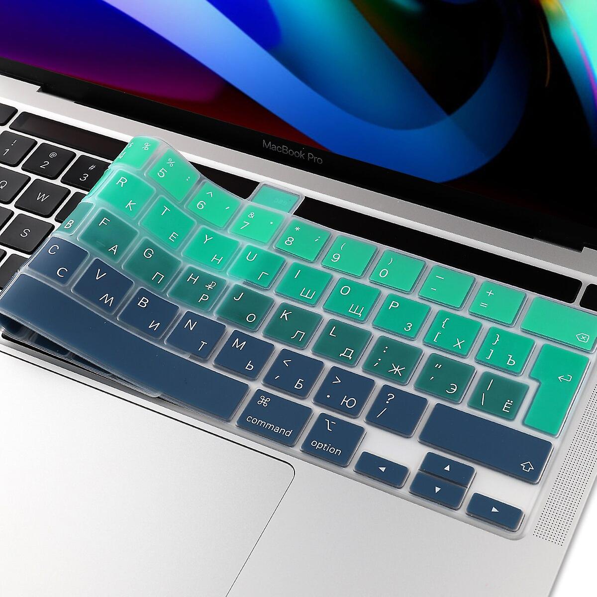 واقيات لوحة المفاتيح لغطاء لوحة مفاتيح Macbook سيليكون الجلد