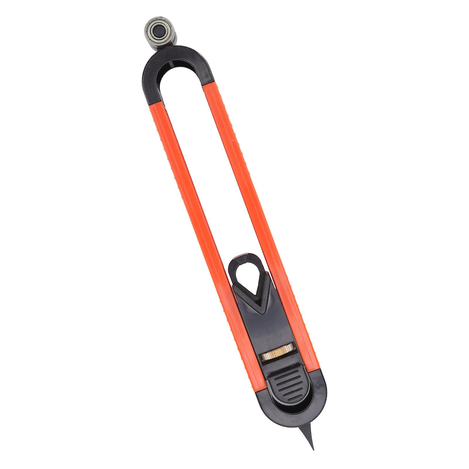 Contour Gauge Scribe Tool with Lock Adjustable Tightness Practical Precise Contour Gauge Profile Scribing Ruler for Scribing Type 1 