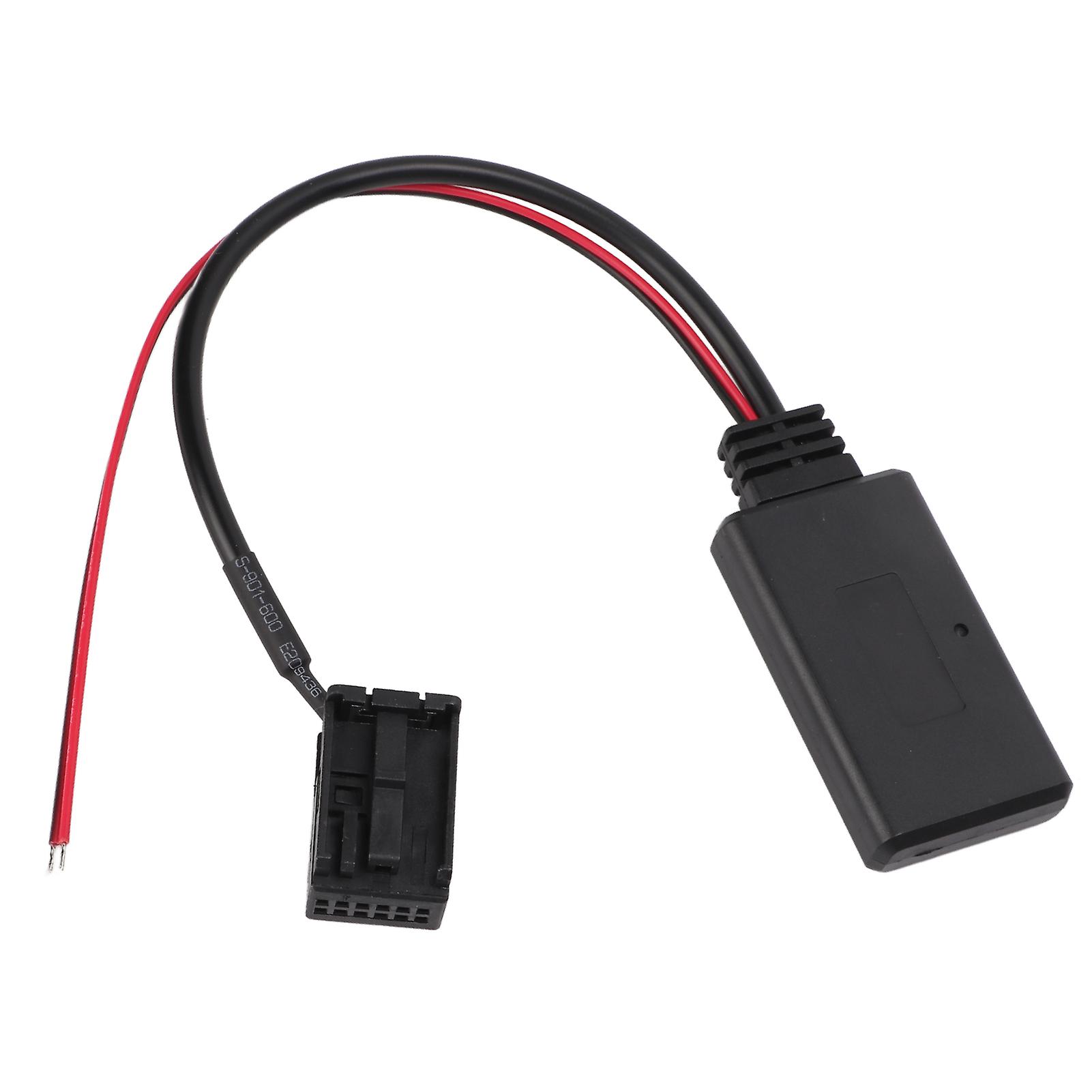 Wireless Bluetooth 5.0 AUX Audio Input Adapter Cable Replacement for 5 Serie E39 E60 E61