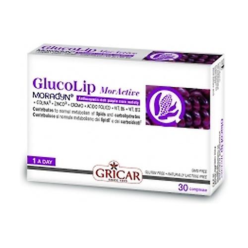 Glucolip Mor Active 30 tablets