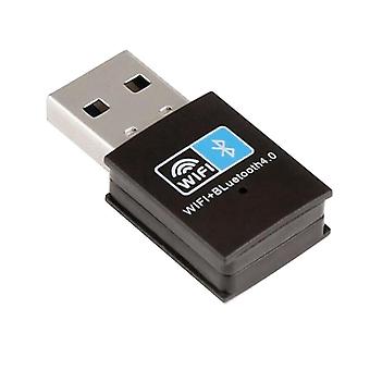 150mbps Bluetooth 4.0 Usb 2.4g Plug And Play Wifi Receiver Drive Free Wifi Adapter For Laptop Desktop Computer