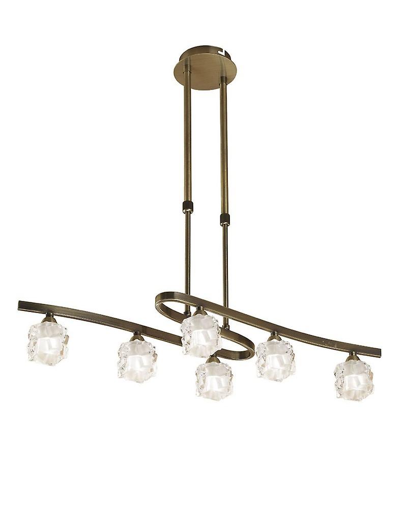 Zdjęcia - Żyrandol / lampa Inspired Lighting Inspired Lighting Inspired Mantra - Lód - Teleskopowy Se