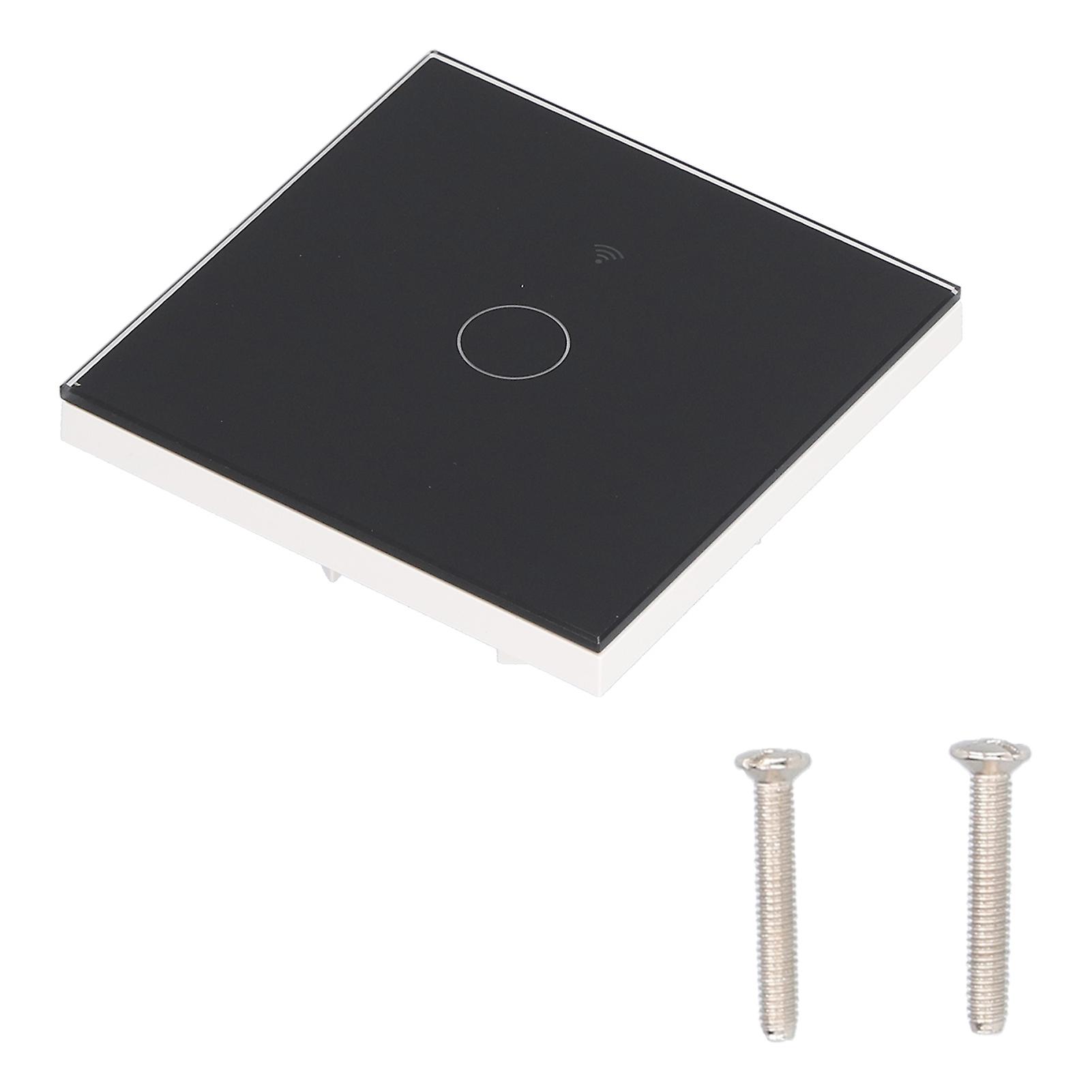 SingleGang Touch Switch for Tuya Zigbee Intelligent Remote Light Switch Plate with Backlight(White )