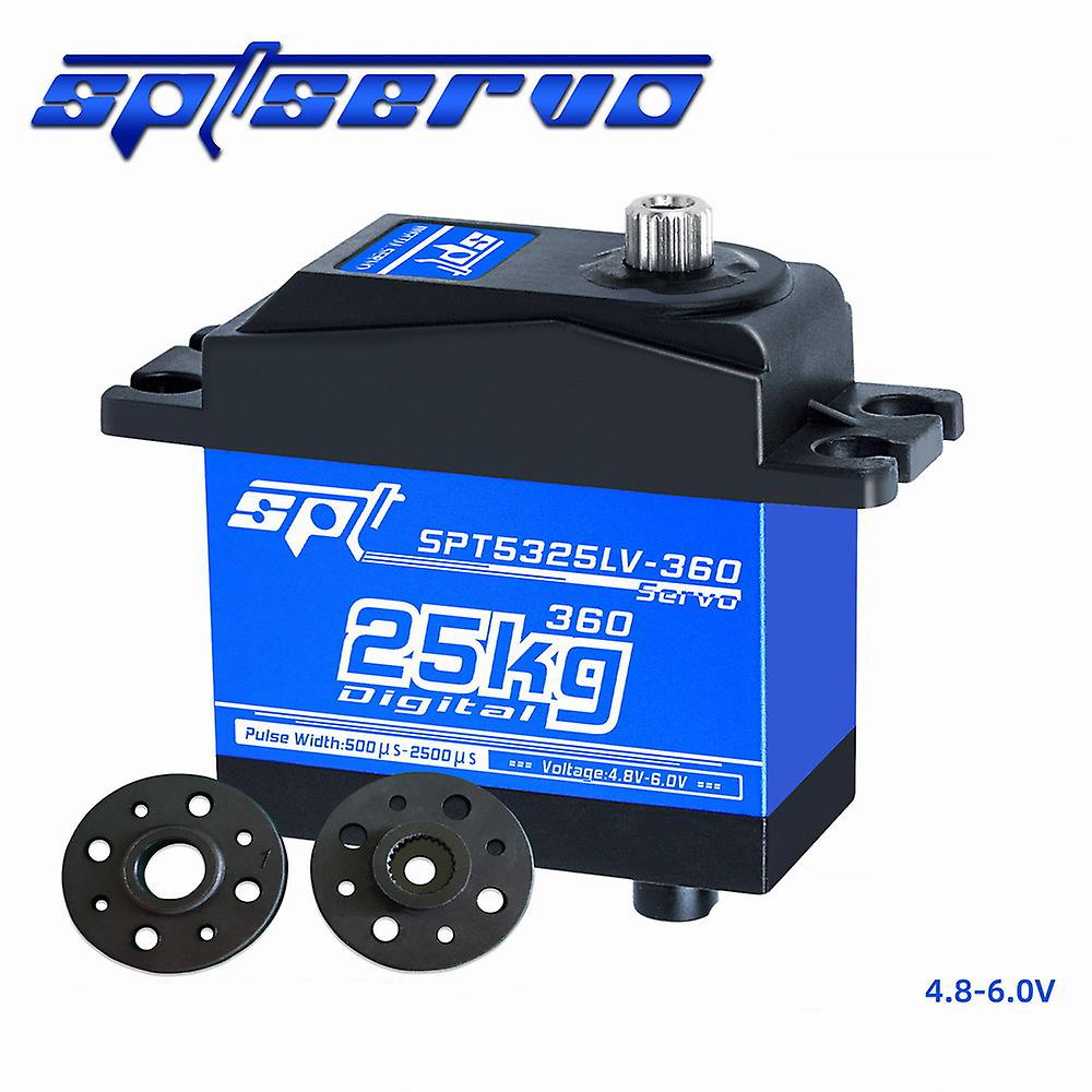 Servo Digital 360 Rotação Contínua Para Acessório RC SPT5325LV-360 25KG