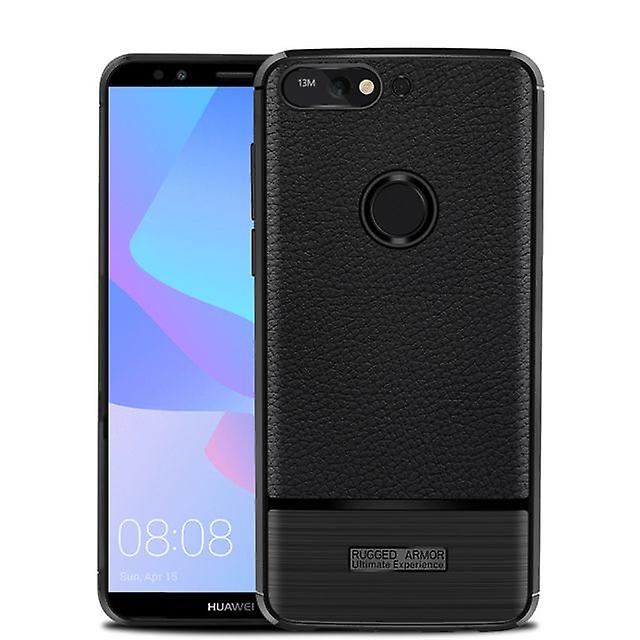 Soft Shockproof Protective Shell Case for Huawei Y6 Prime 2018 - Black