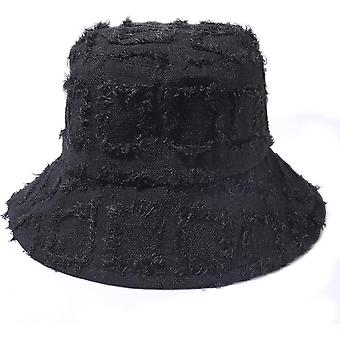 Sun Hats voor vrouwen zomer casual gerafelde bucket hat strand vakantie reisaccessoires Upf 50 +