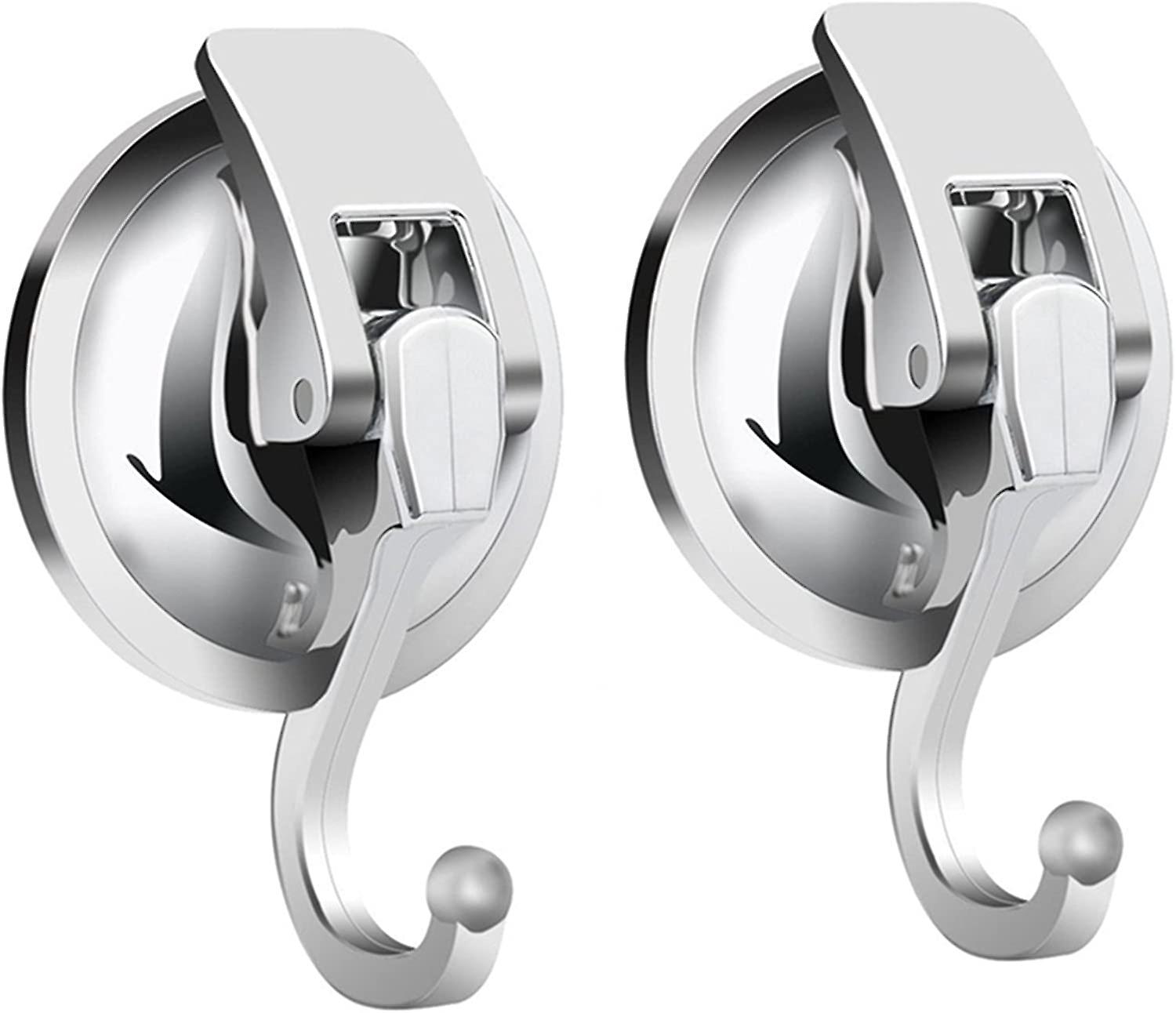 Raskaan imukupin koukut (2Pack), jotka on erikoistunut keittiö-, kylpyhuone- ja wc-organisaatioon